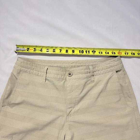 O'neill Men's Shorts 32 Tan Embroidered Stretch - Picture 6 of 8